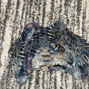 Karen Kane Multicolor Tie-Dye Top